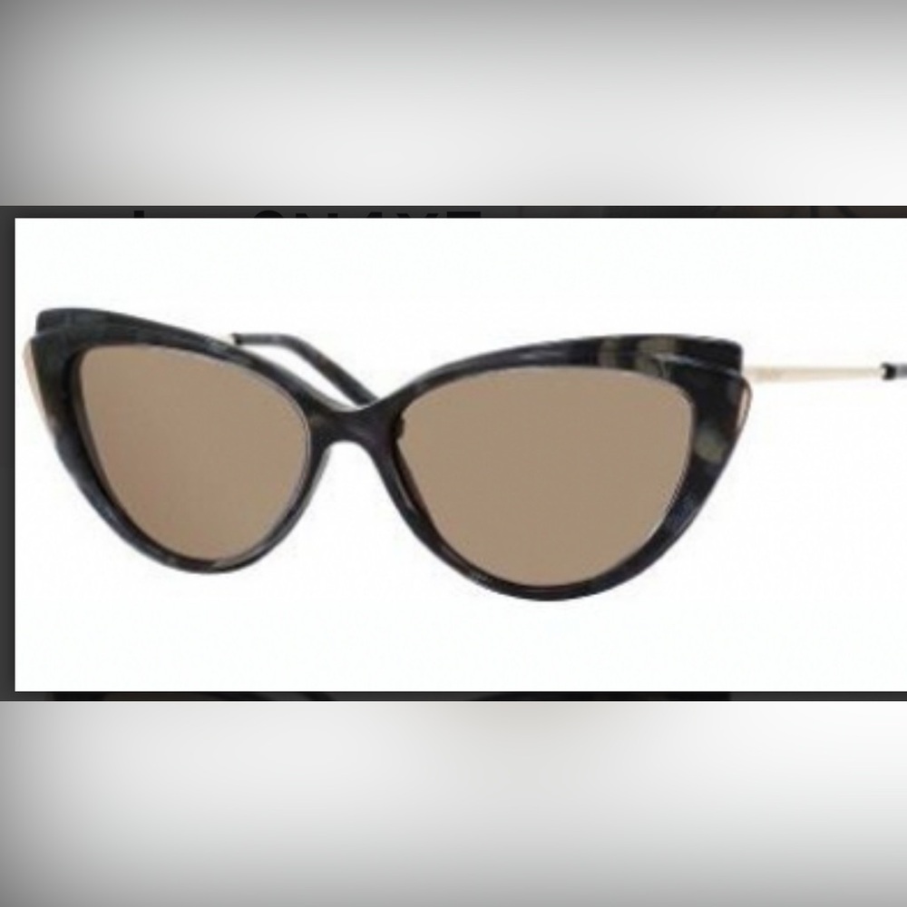YVES SAINT LAURENT Women's Authentic 6346 Cat Eye Sunglasses in color 2N4X7
